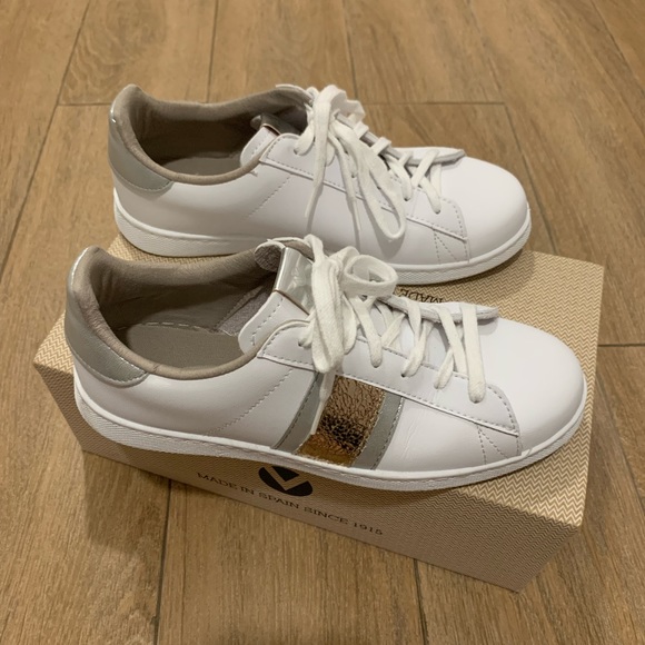 Victoria metallic band sneakers size 7 - Picture 5 of 16